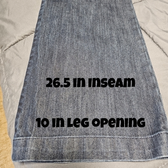 Chicos Platinum jeans sz 1 (8) - Picture 5 of 6